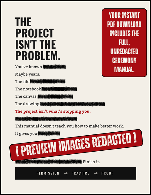 Finish One Project - Volume Three