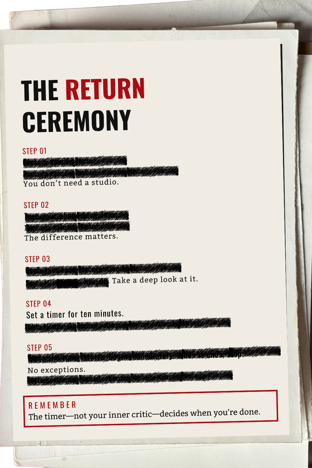 The Return - Volume One