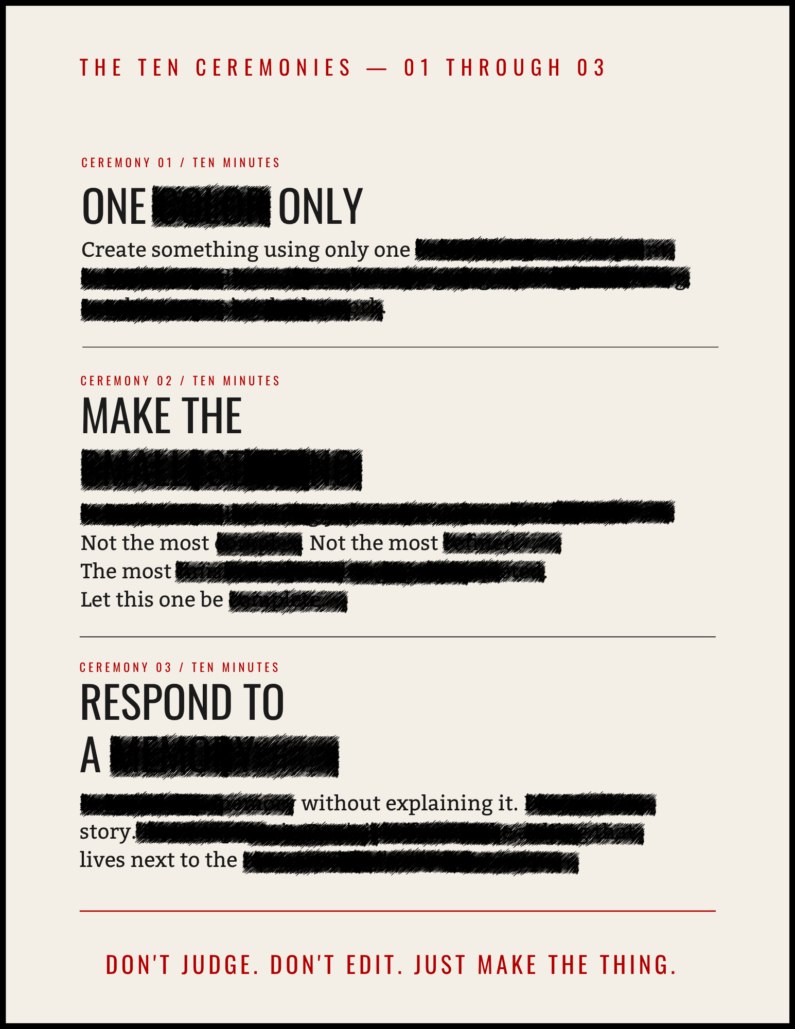 Make Ten Things - Volume Two